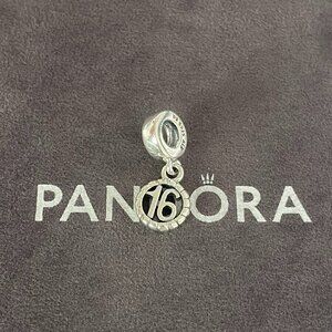 Pandora 16TH Birthday Pendant Charm #790494